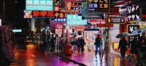 People in Hong Kong
