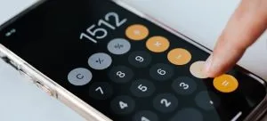 A calculator.