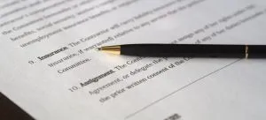 A contract.