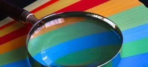 A magnifying glass.