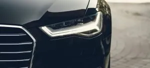 A black car.
